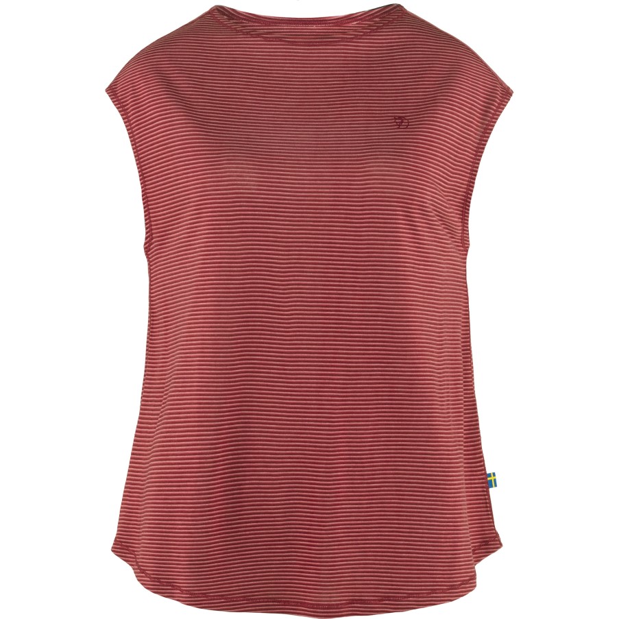 High Coast Cool T-Shirt W Pomegranate Red Fjällräven Brand