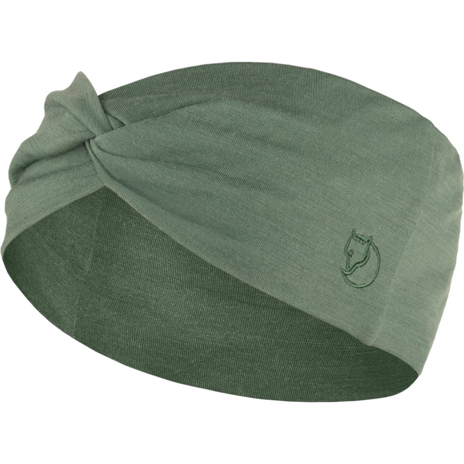 Abisko Wool Headband Patina Green Fjällräven
