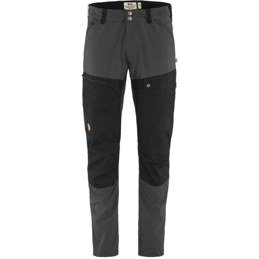 Abisko Midsummer Trousers M Reg Dark Grey-Black Fjällräven