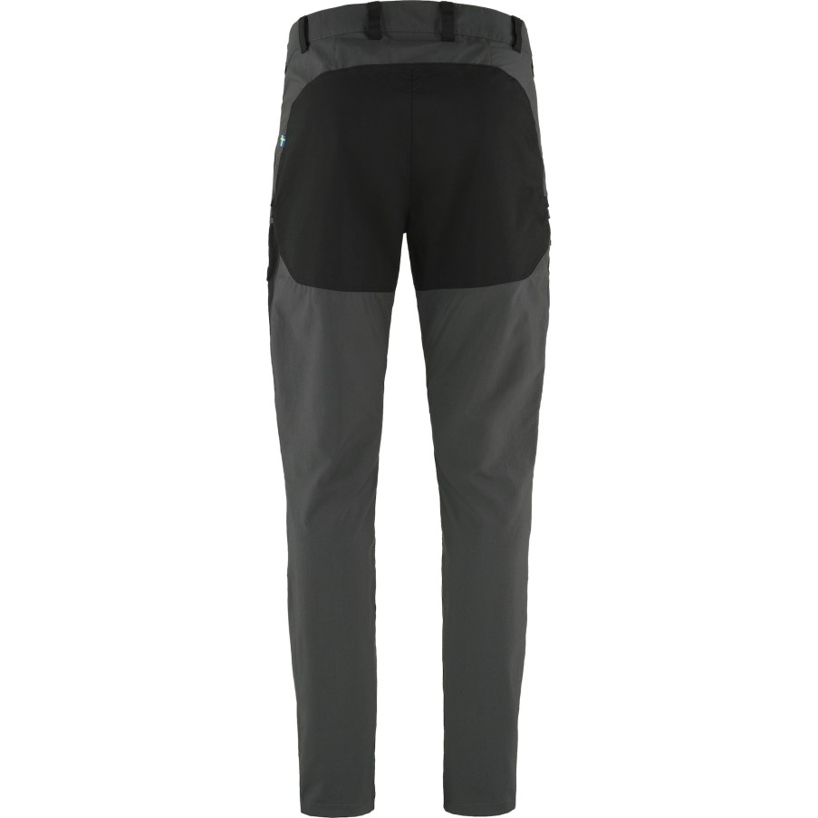 Abisko Midsummer Trousers M Reg Dark Grey-Black Fjällräven