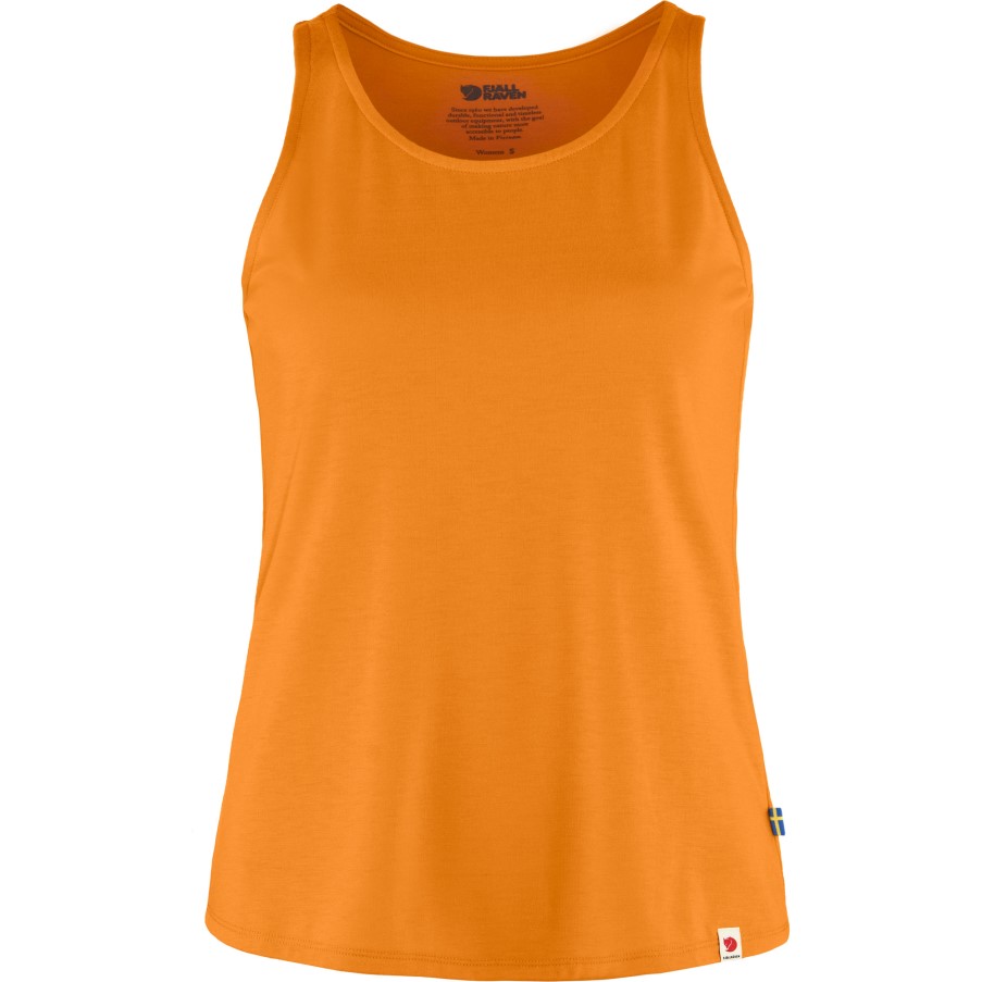 High Coast Lite Tank Top W Spicy Orange Fjällräven