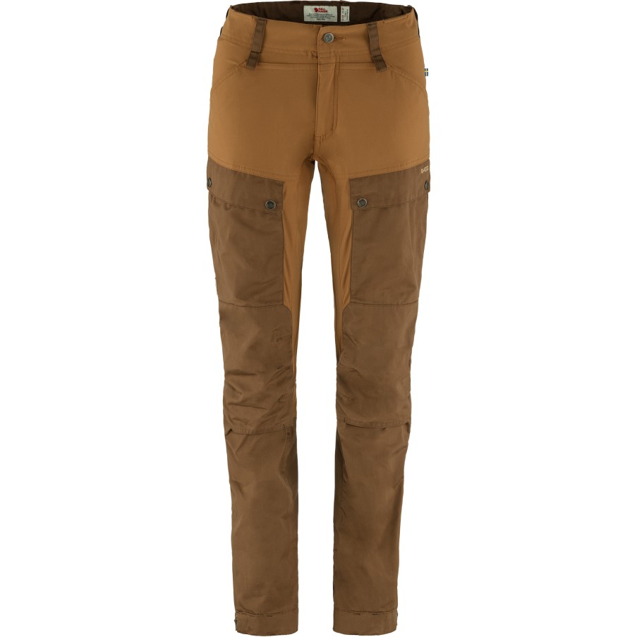 Keb Trousers W Short Fjällräven Timber Brown-Chestnut