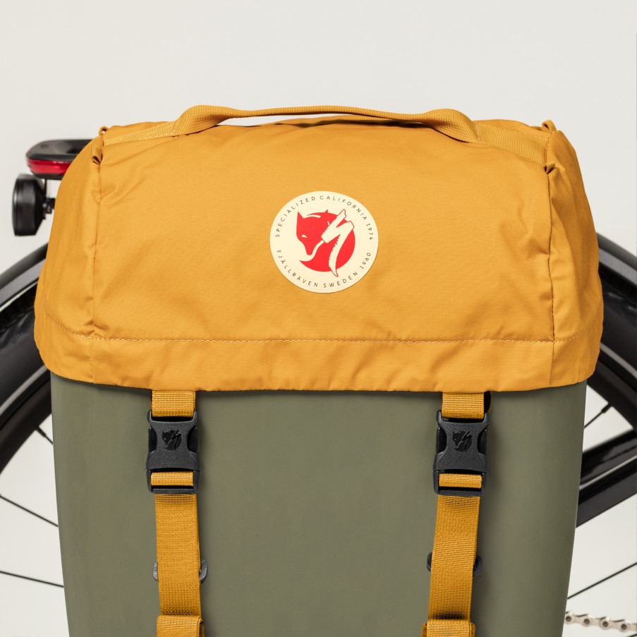 S/F Cave Lid Pack Ochre Fjällräven Brand