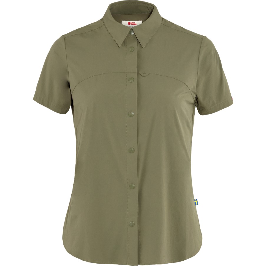 Fjällräven High Coast Lite Shirt Ss W Green