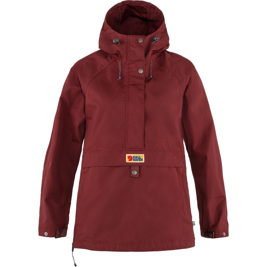 Bordeaux Red Vardag Anorak W Fjällräven