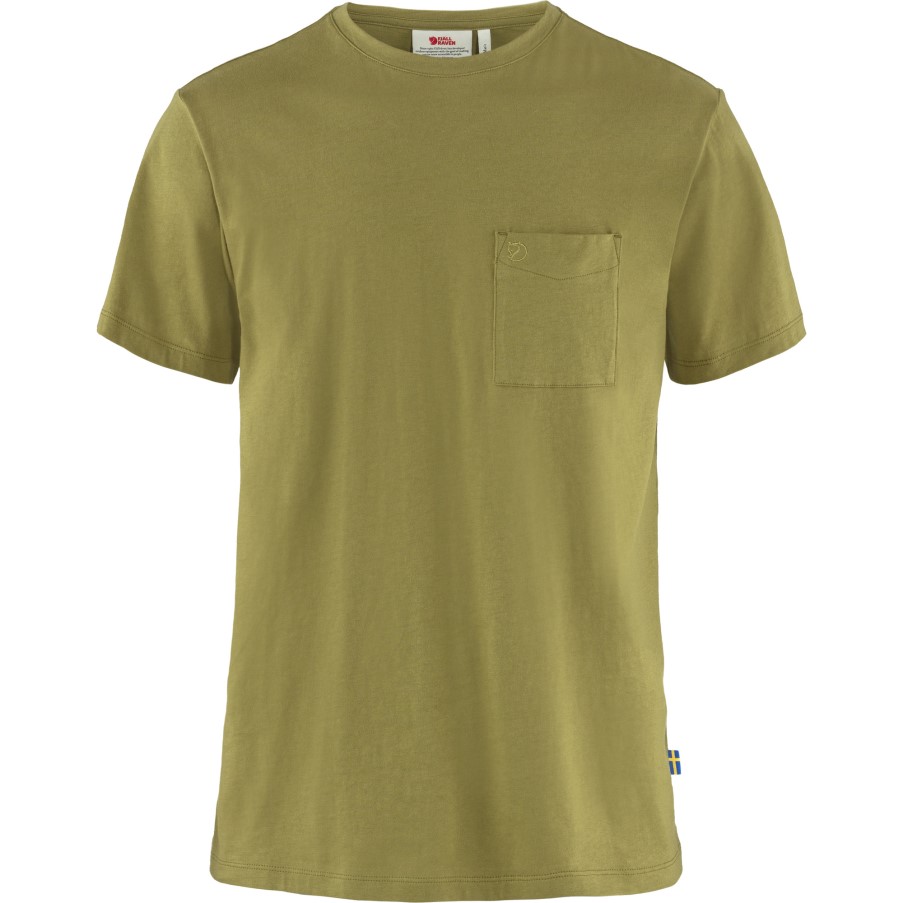 Moss Green Fjällräven Övik T-Shirt M