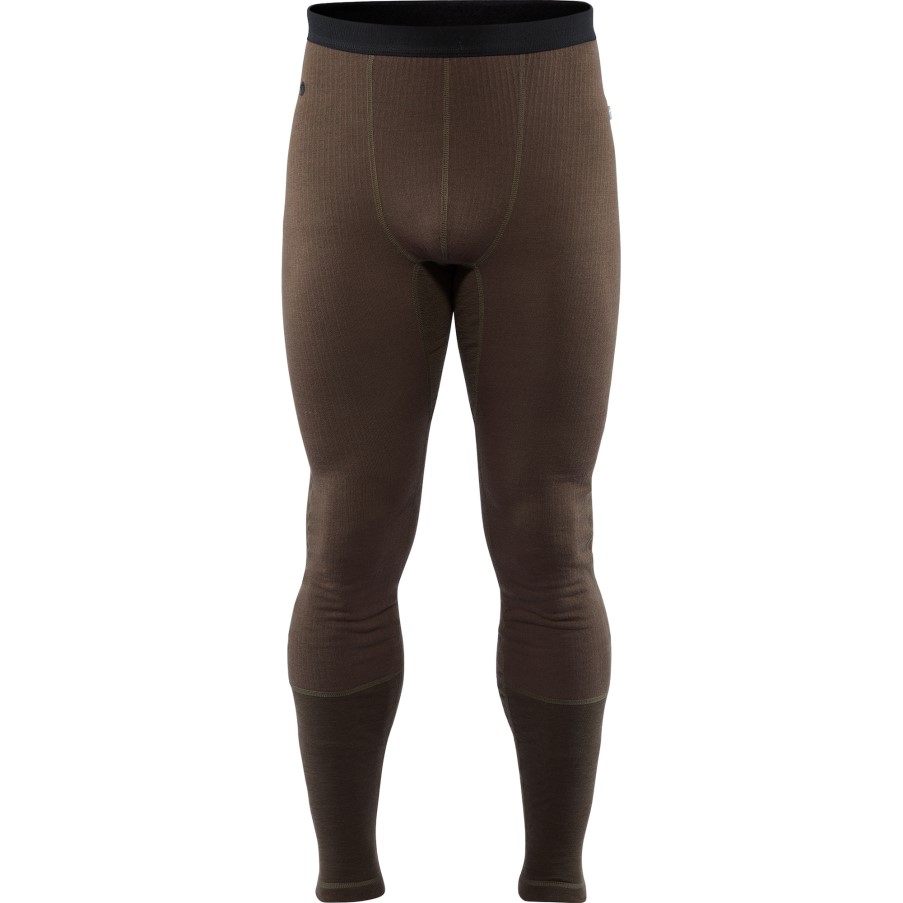 Dark Olive Fjällräven Värmland Woolterry Long Johns M