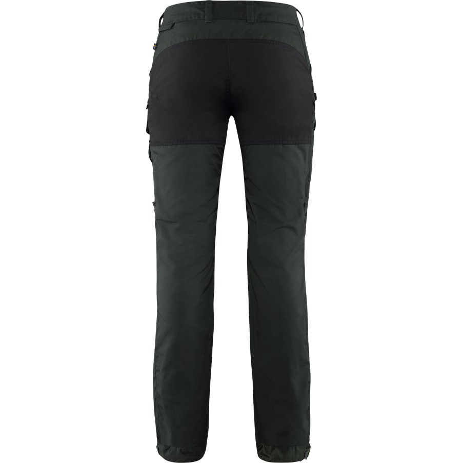 Vidda Pro Ventilated Trousers W Short Fjällräven Dark Grey-Black