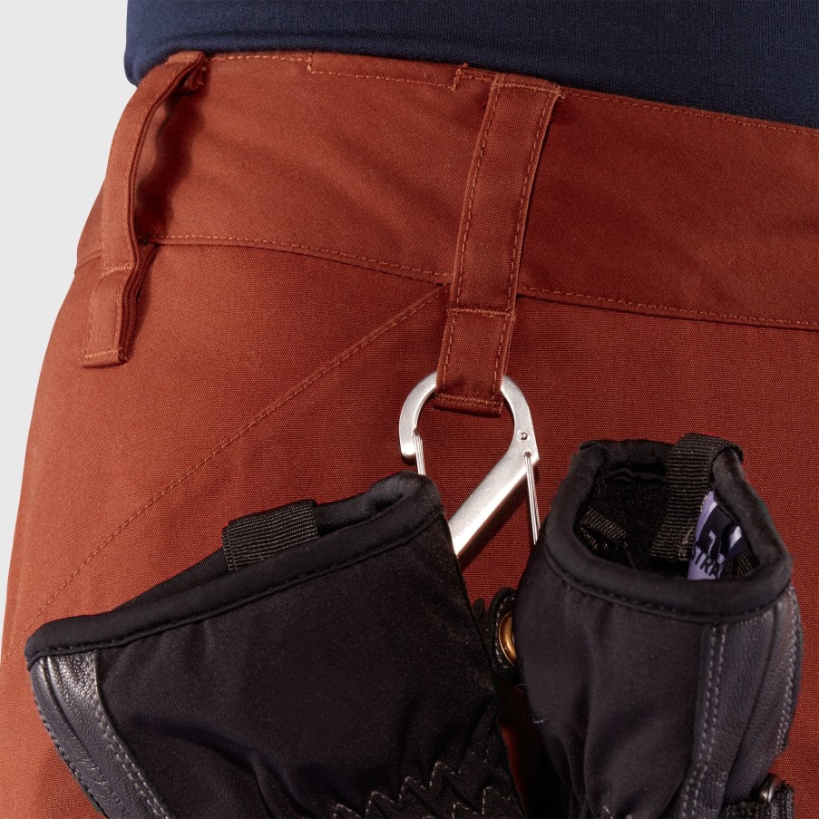 Vidda Pro Ventilated Trousers W Short Fjällräven Dark Grey-Black