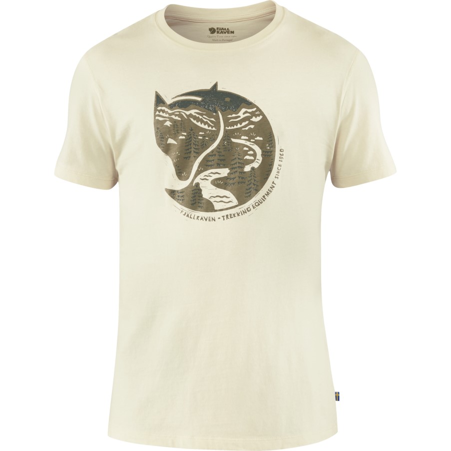 Arctic Fox T-Shirt M Fjällräven Chalk White