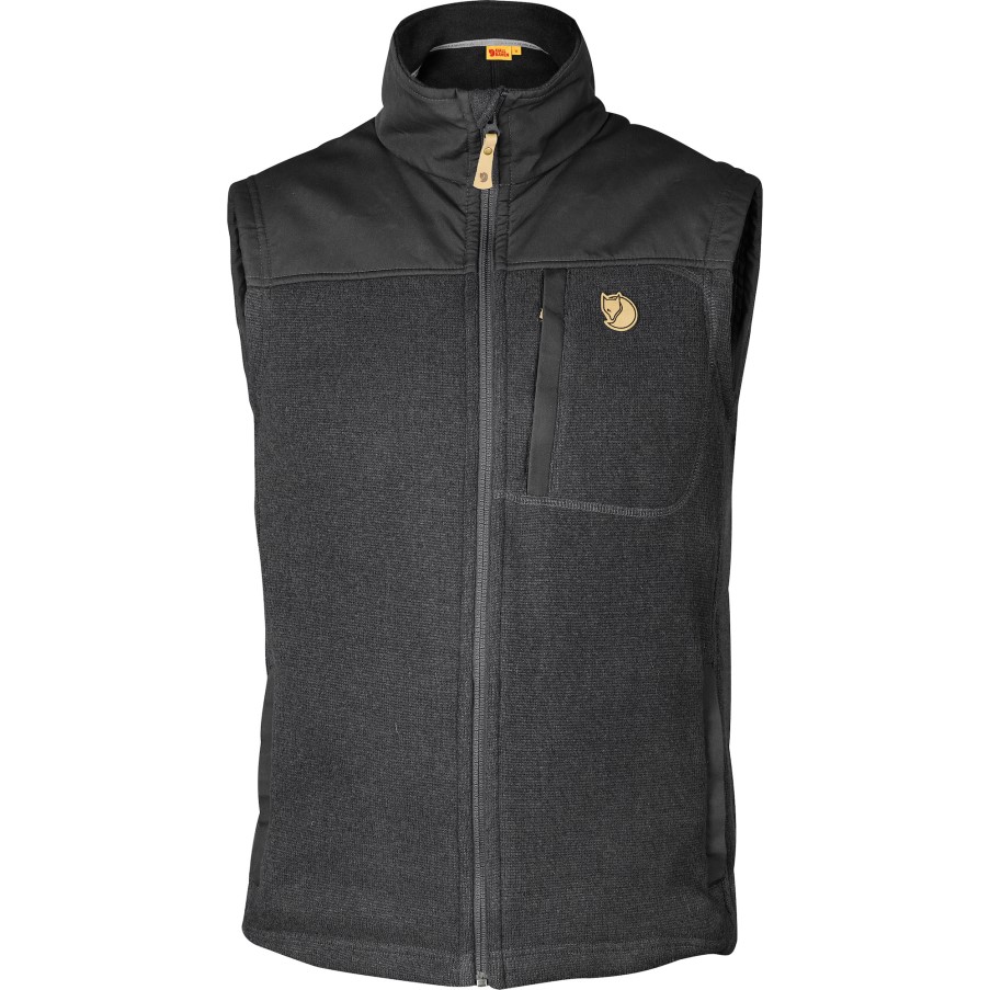 Graphite Buck Fleece Vest M Fjällräven Brand