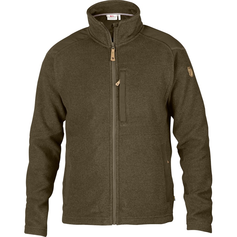 Buck Fleece M Dark Olive Fjällräven