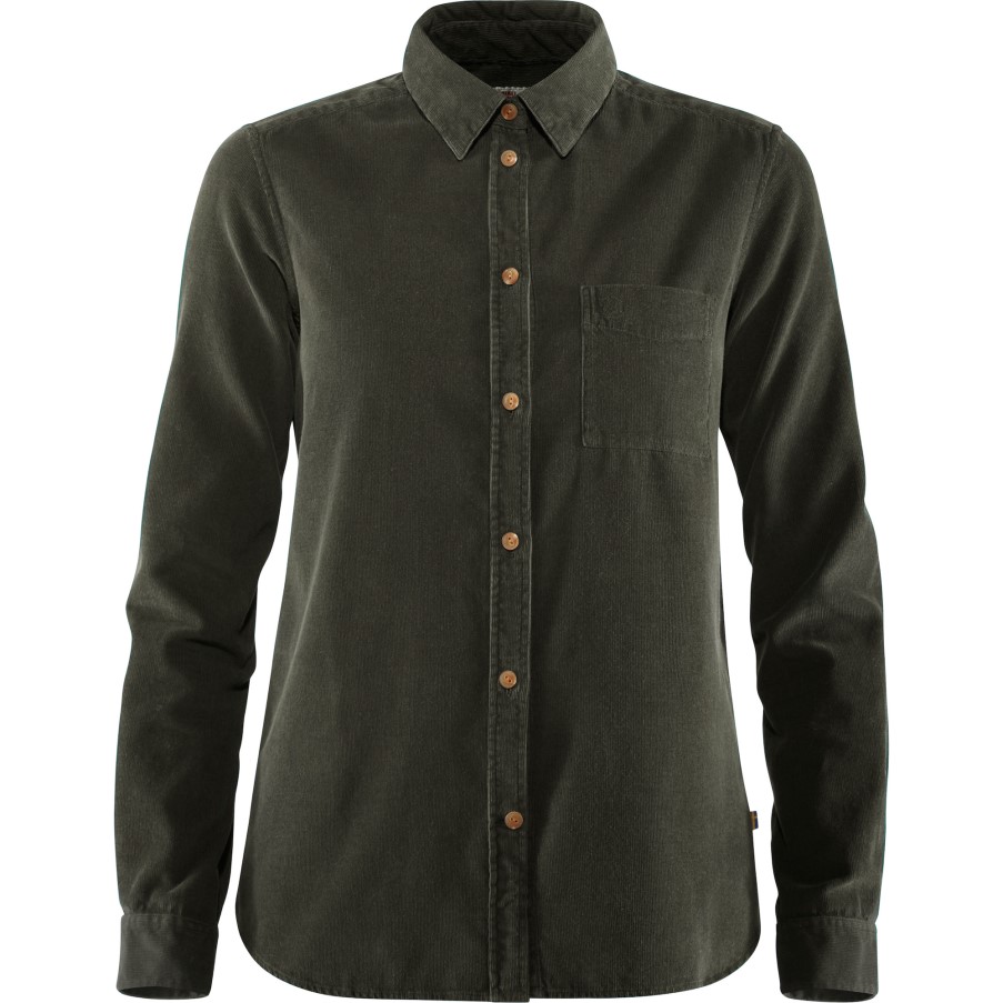Deep Forest Övik Cord Shirt W Fjällräven