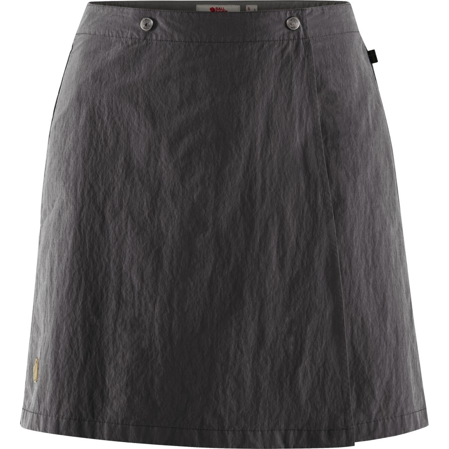 Travellers Mt Skort W Dark Grey Fjällräven