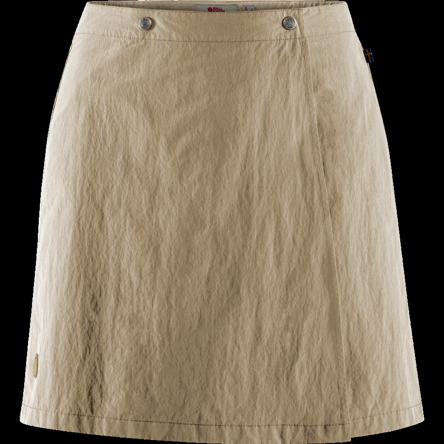 Fjällräven Light Beige Travellers Mt Skort W
