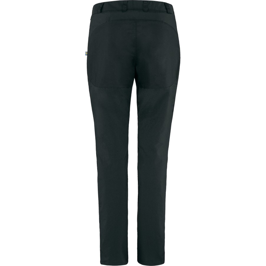 Black Fjällräven Abisko Midsummer Trousers W Short