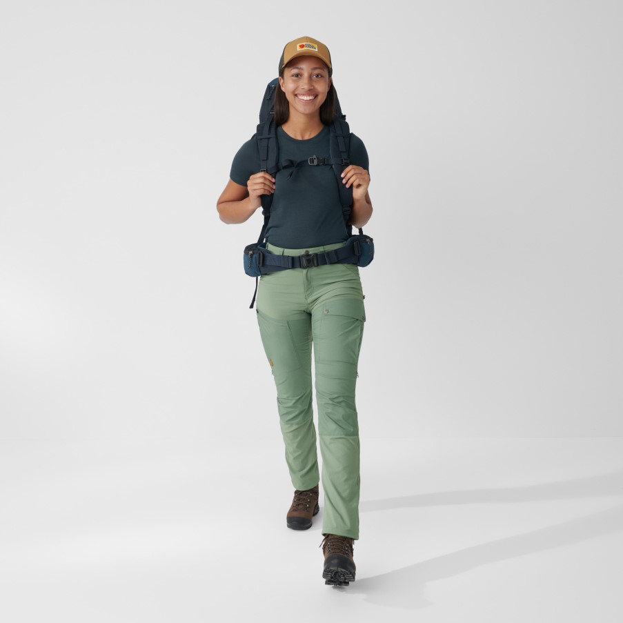 Fjällräven Abisko Midsummer Trousers W Reg Mineral Blue-Clay Blue