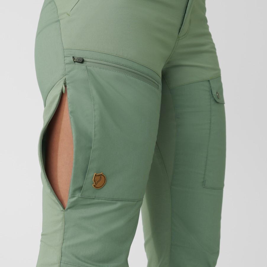 Fjällräven Abisko Midsummer Trousers W Reg Mineral Blue-Clay Blue