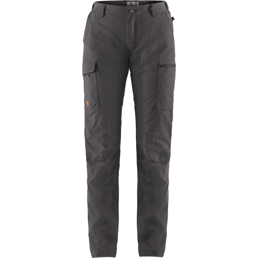 Travellers Mt Trousers W Dark Grey Fjällräven