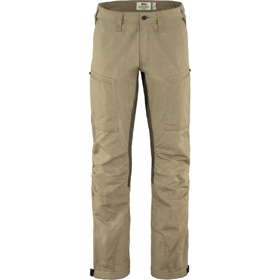 Abisko Lite Trekking Trousers M Reg Fjällräven Sand