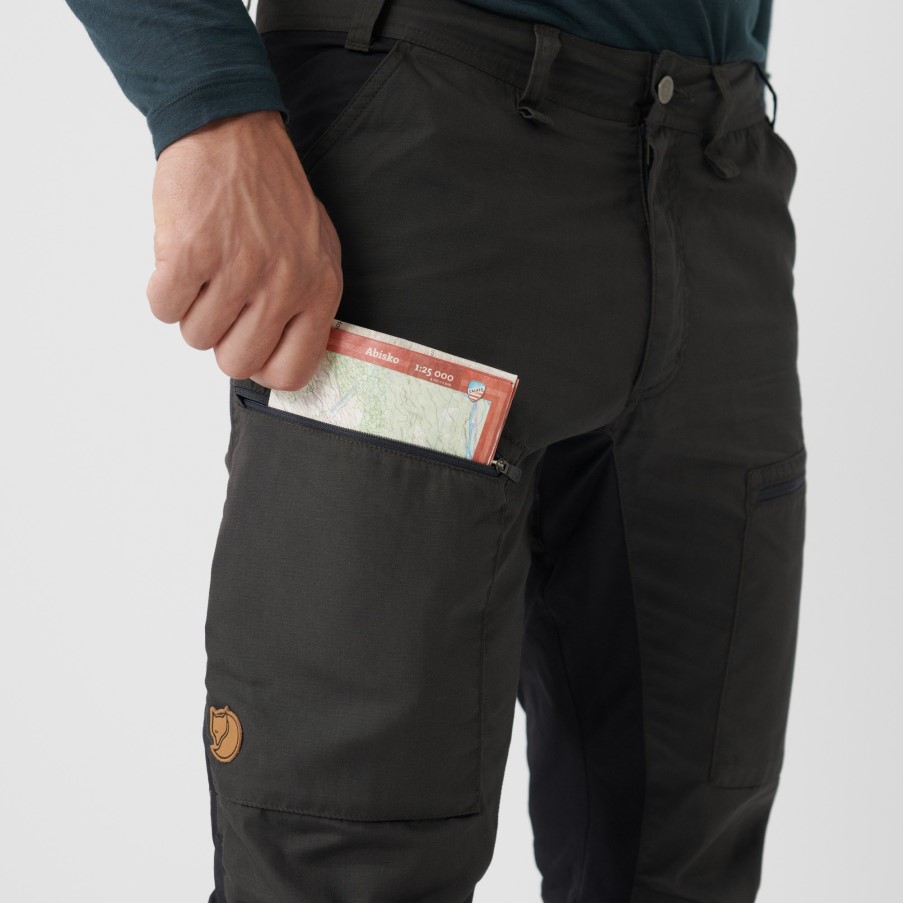 Abisko Lite Trekking Trousers M Reg Fjällräven Sand