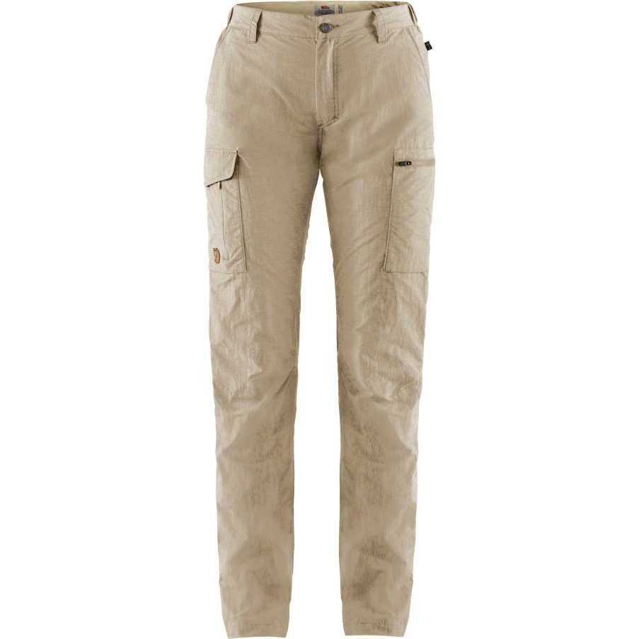 Travellers Mt Trousers W Fjällräven Light Beige