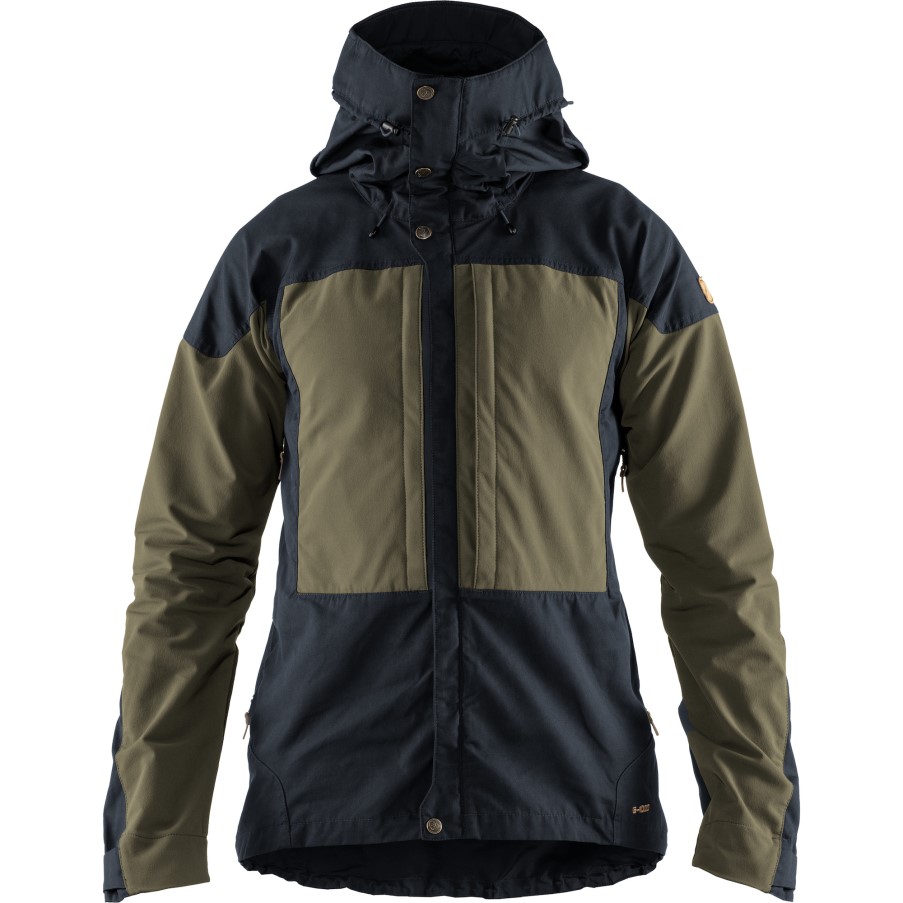 Dark Navy-Light Olive Fjällräven Keb Jacket M