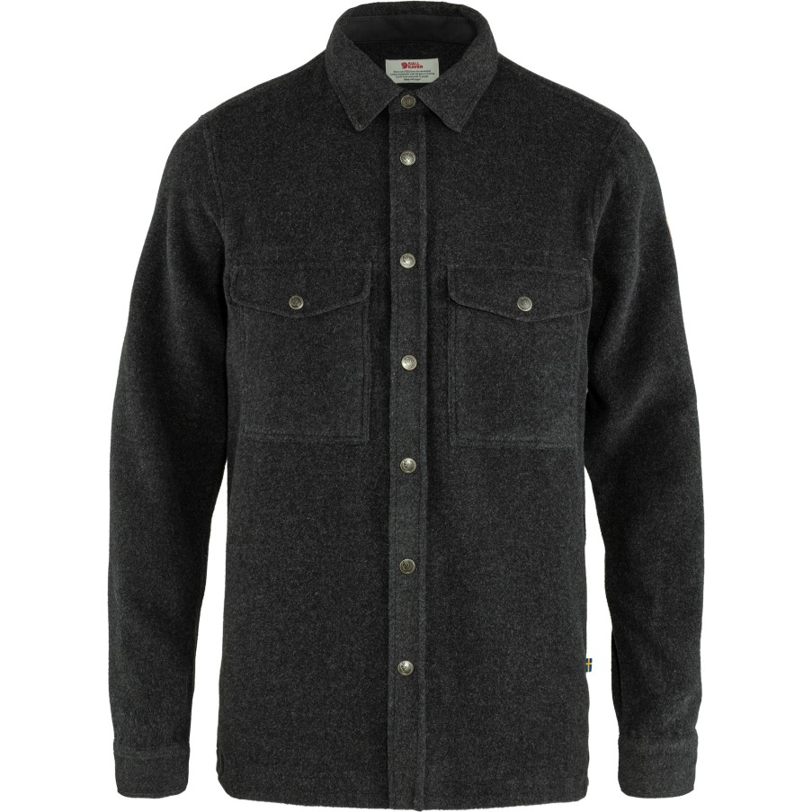 Dark Grey Canada Shirt Solid M Fjällräven