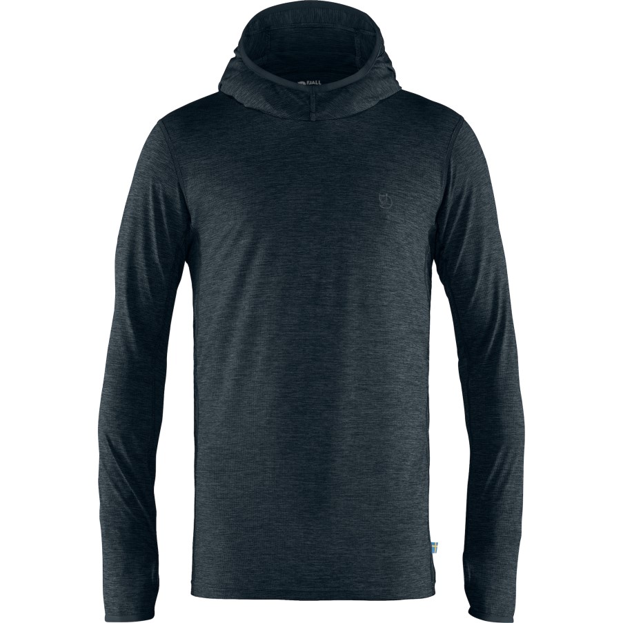 Dark Navy Abisko Sun Hoodie M Fjällräven Brand