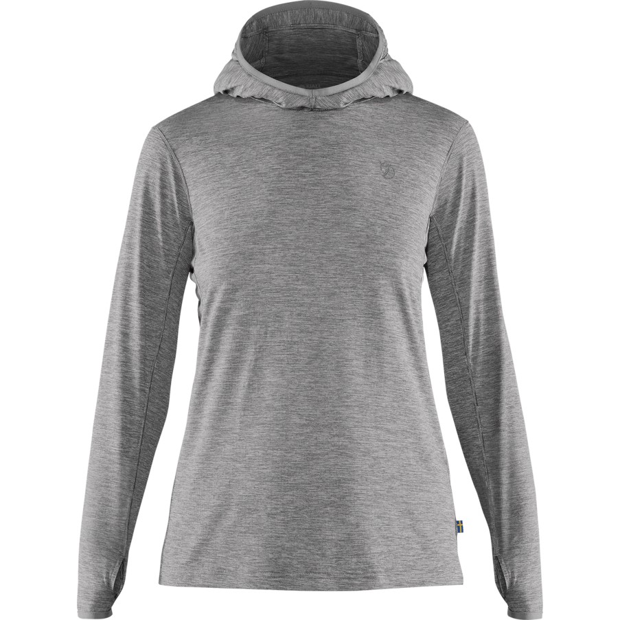Fjällräven Brand Abisko Sun-Hoodie W Shark Grey
