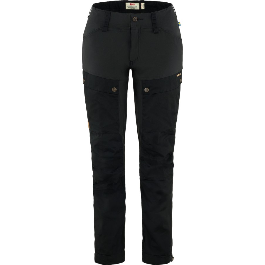 Fjällräven Keb Trousers Curved W Short Black