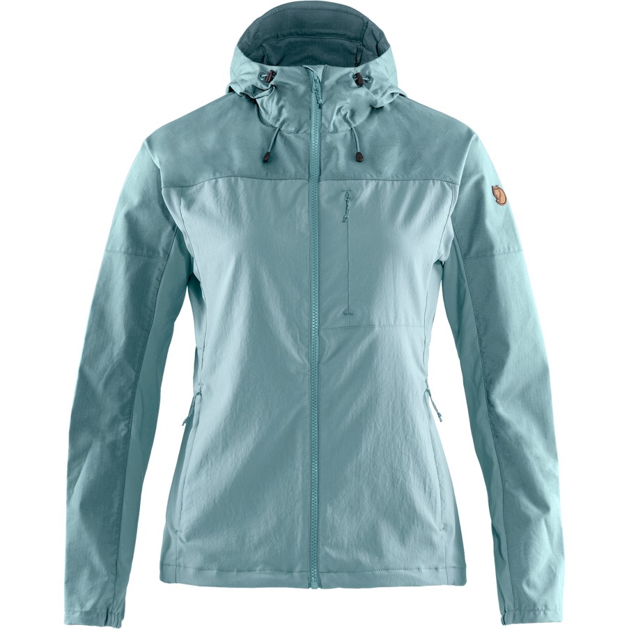 Mineral Blue-Clay Blue Fjällräven Abisko Midsummer Jacket W