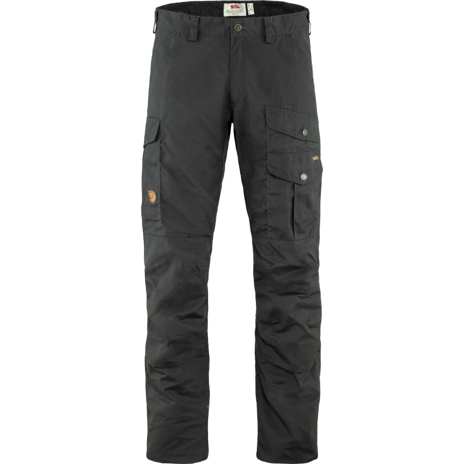 Fjällräven Dark Grey-Dark Grey Barents Pro Trousers M Long