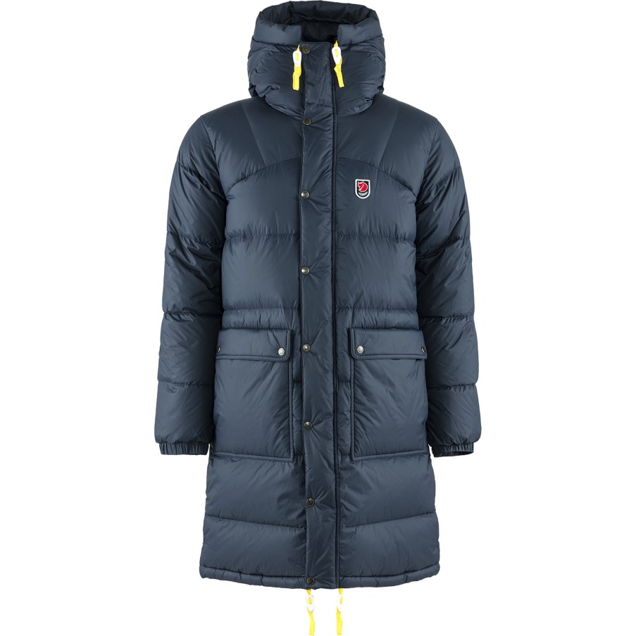 Expedition Long Down Parka M Fjällräven Brand Navy