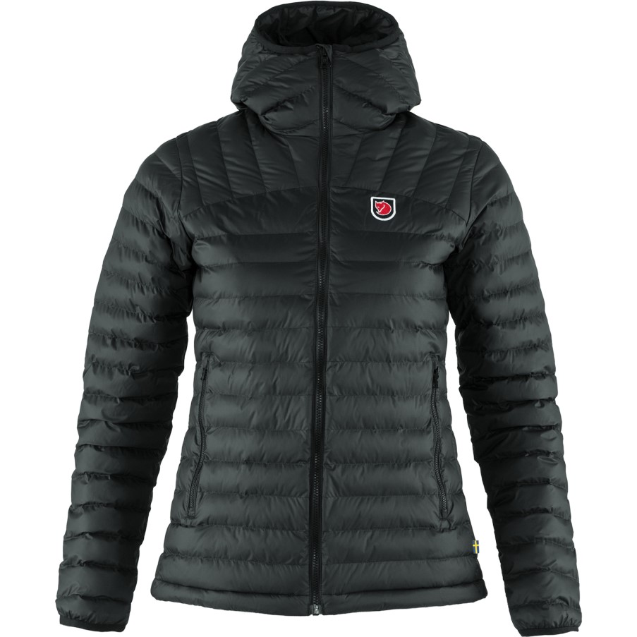 Expedition Lätt Hoodie W Fjällräven Black