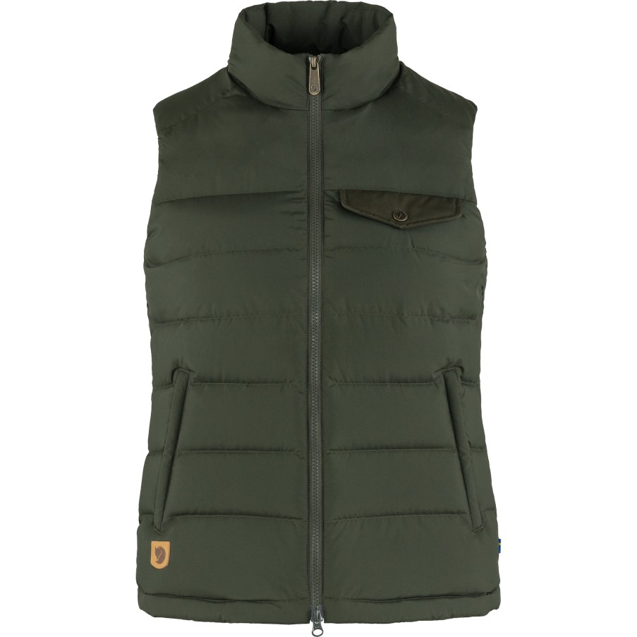Deep Forest Greenland Down Liner Vest W Fjällräven