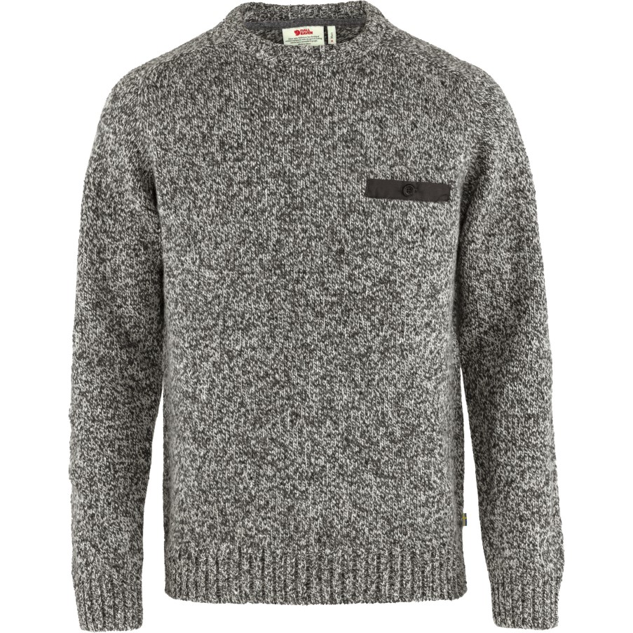 Lada Round-Neck Sweater M Fjällräven Grey