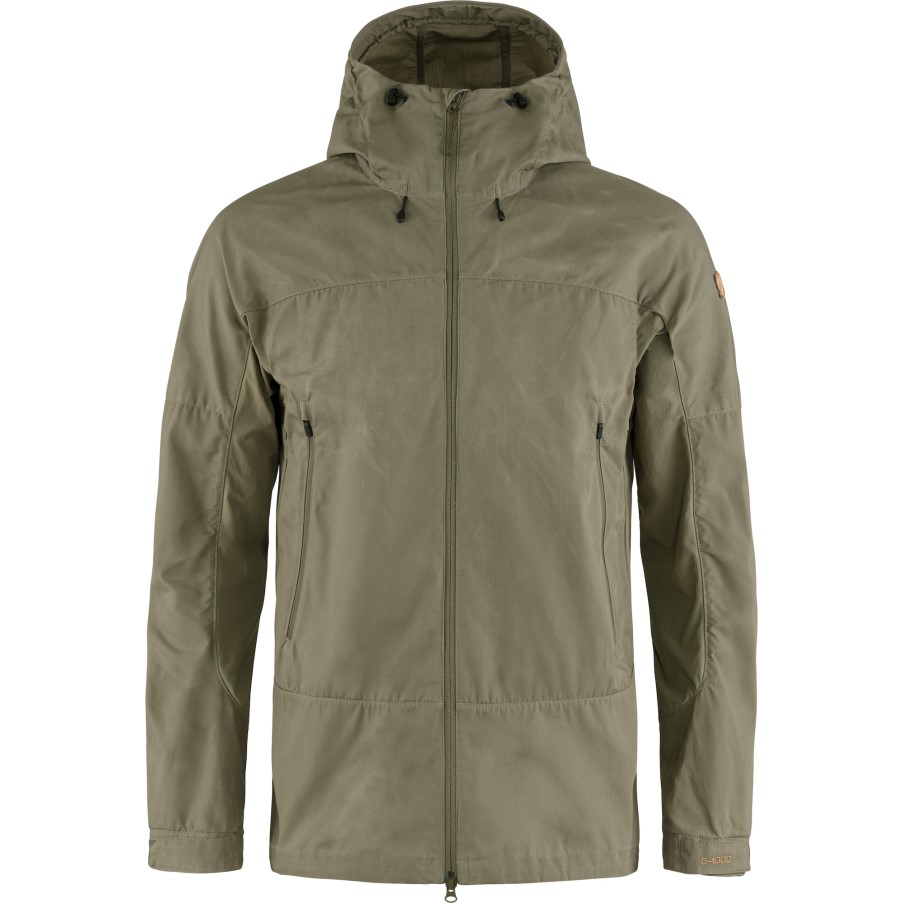 Abisko Lite Trekking Jacket M Light Olive Fjällräven Brand