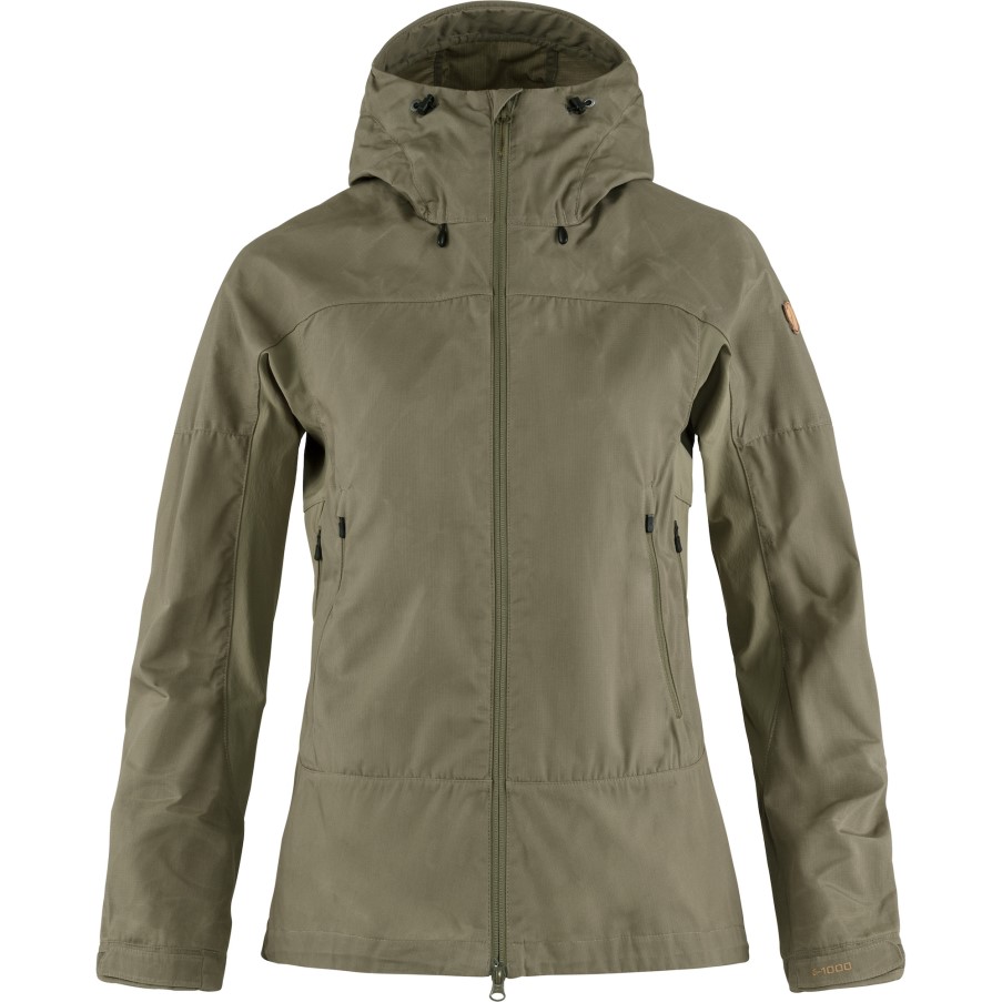 Abisko Lite Trekking Jacket W Fjällräven Light Olive