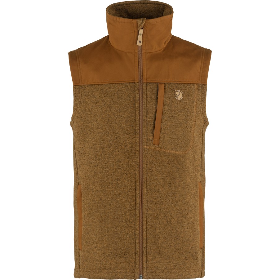 Buck Fleece Vest M Chestnut Fjällräven