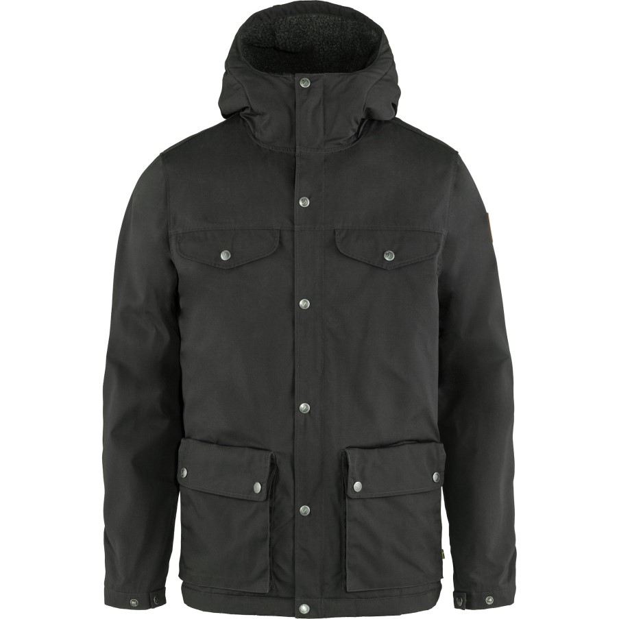 Dark Grey Fjällräven Greenland Winter Jacket M