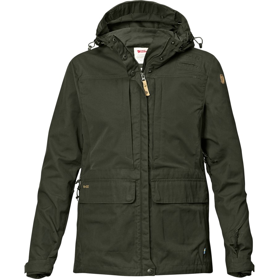 Deep Forest Lappland Hybrid Jacket W Fjällräven