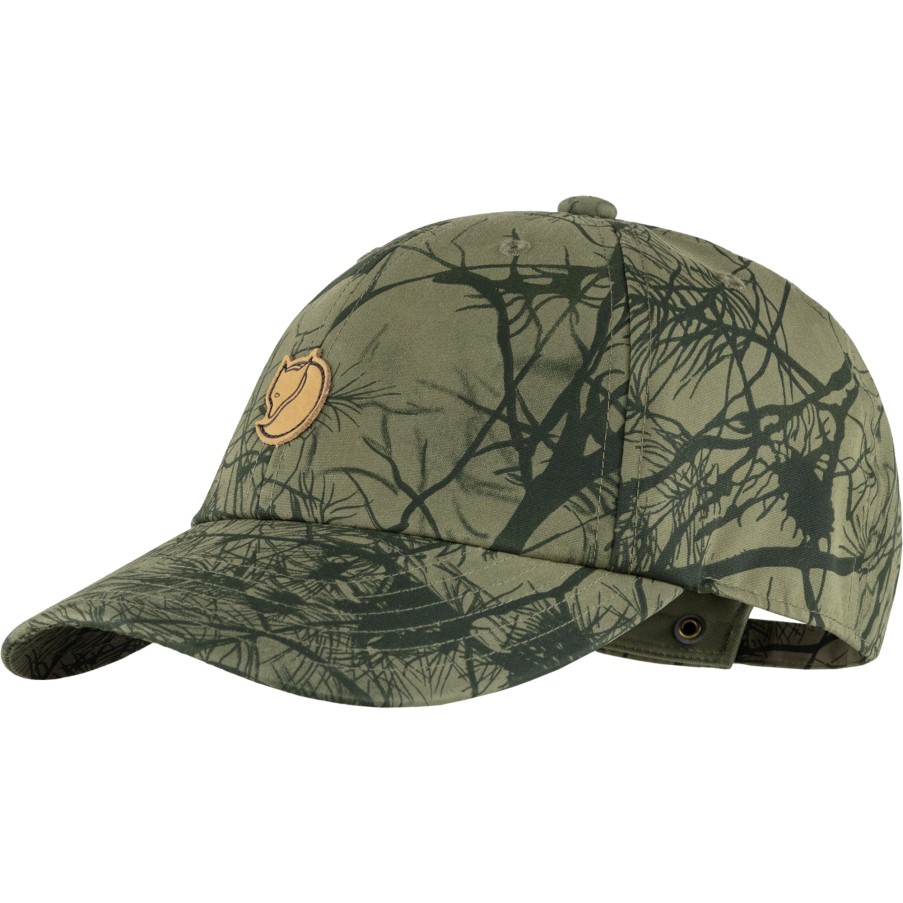 Green Camo Fjällräven Lappland Camo Cap