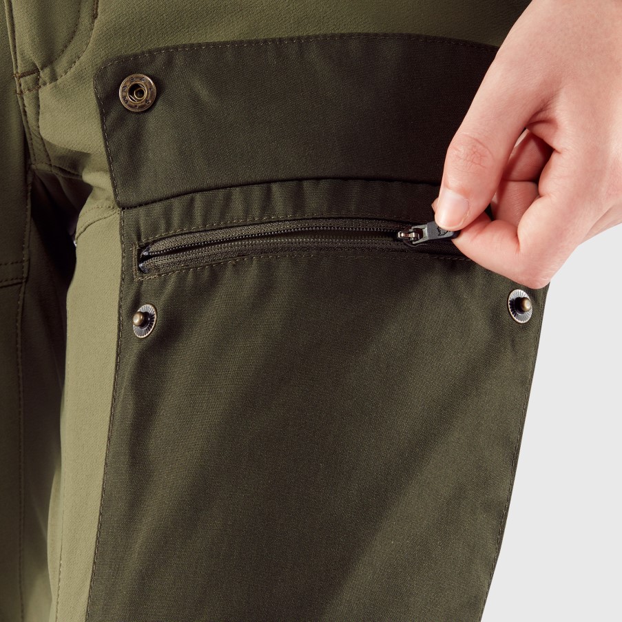 Keb Trousers W Short Black-Stone Grey Fjällräven