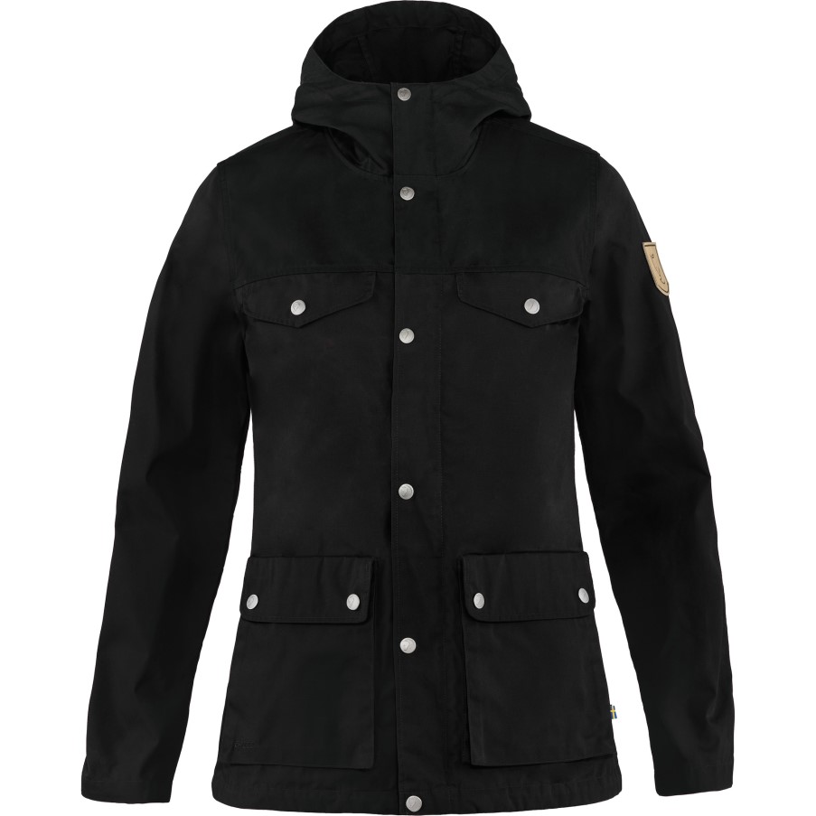Greenland Jacket W Fjällräven Brand Black