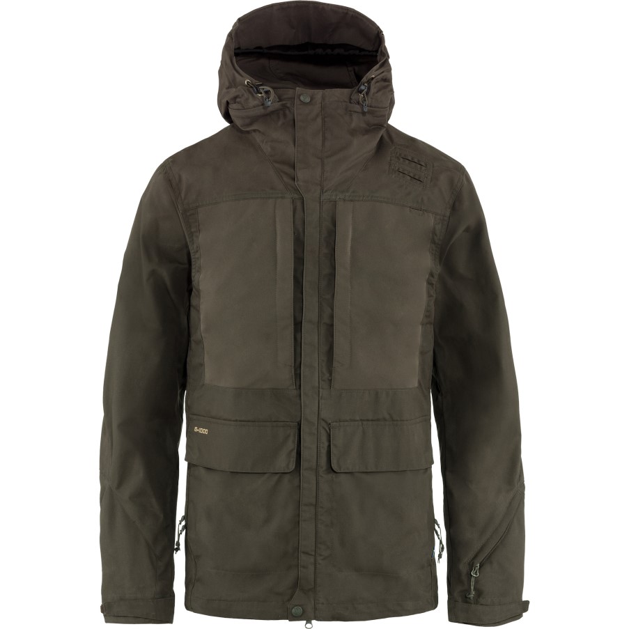 Dark Olive Fjällräven Brand Lappland Hybrid Jacket M