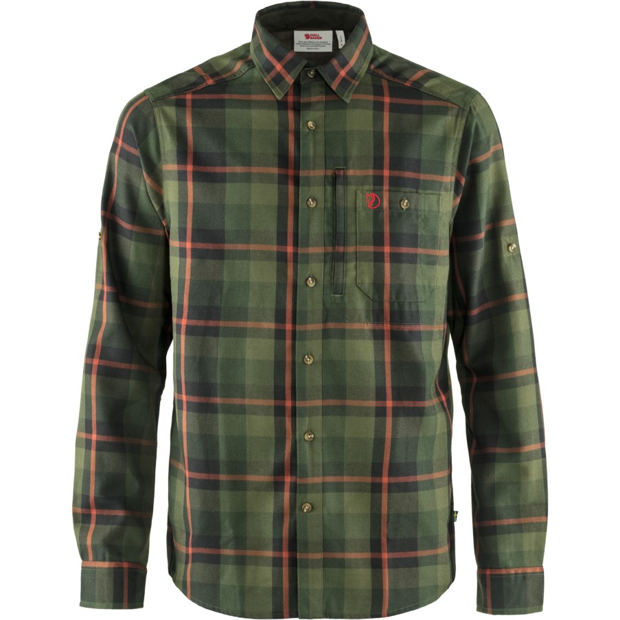 Fjällglim Shirt M Fjällräven Laurel Green