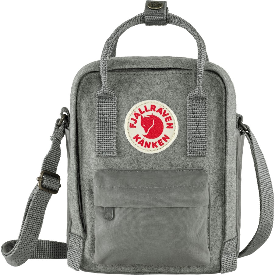 Kånken Re-Wool Sling Granite Grey Fjällräven Brand