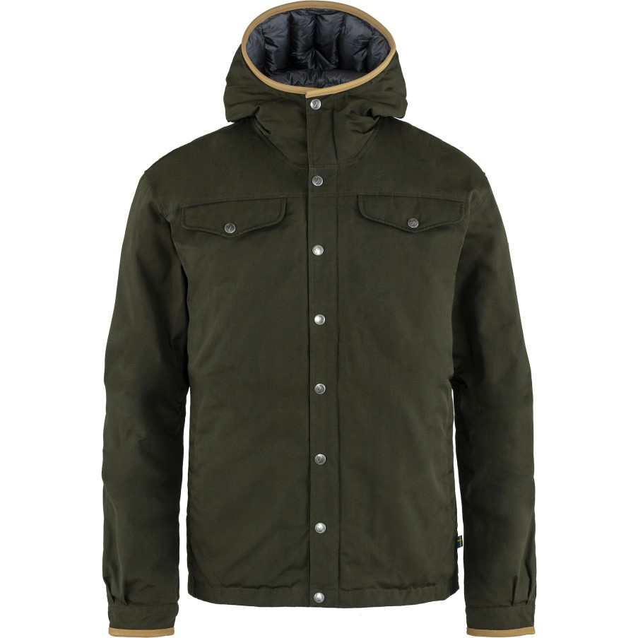 Greenland No. 1 Down Jacket M Fjällräven Brand Deep Forest