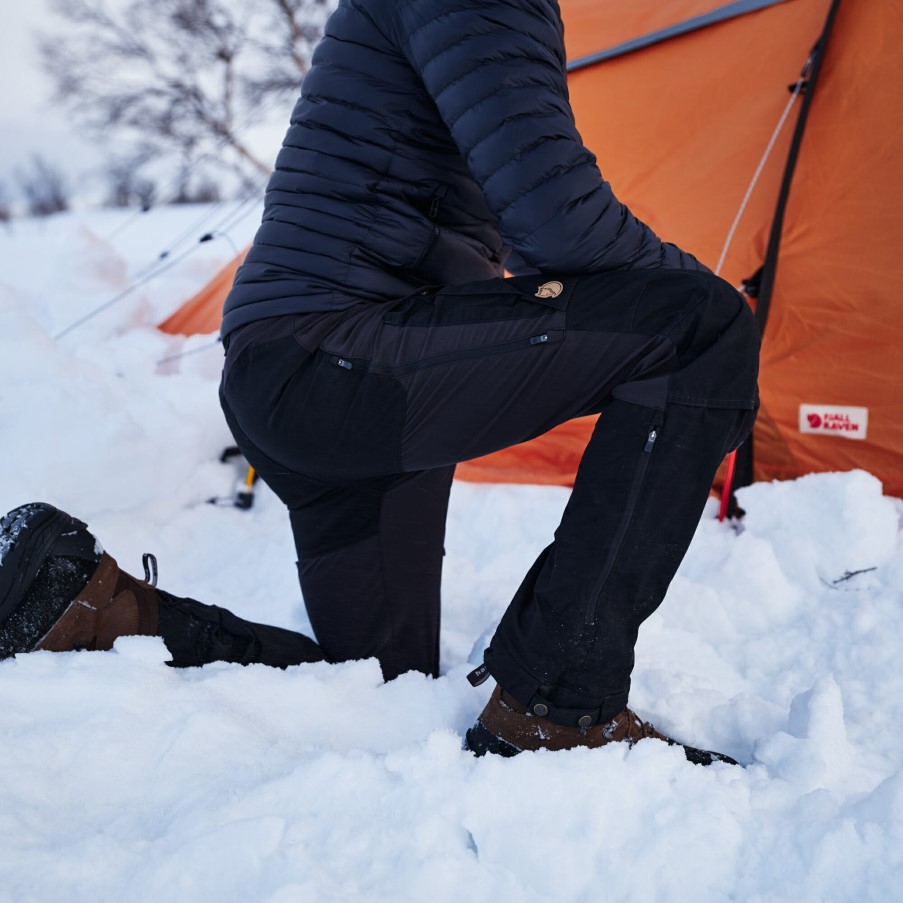 Fjällräven Deep Forest-Laurel Green Keb Trousers W Reg